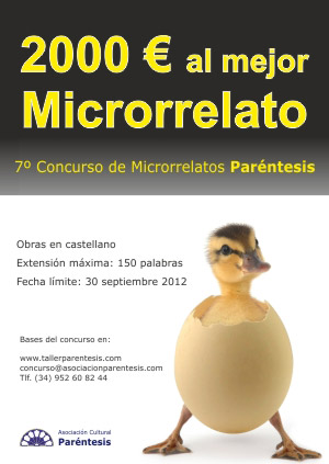 Séptimo Concurso de Microrrelatos Paréntesis