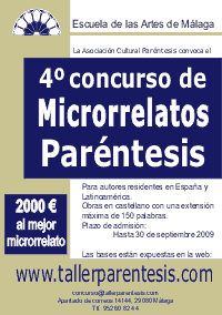 Concurso literario de Paréntesis