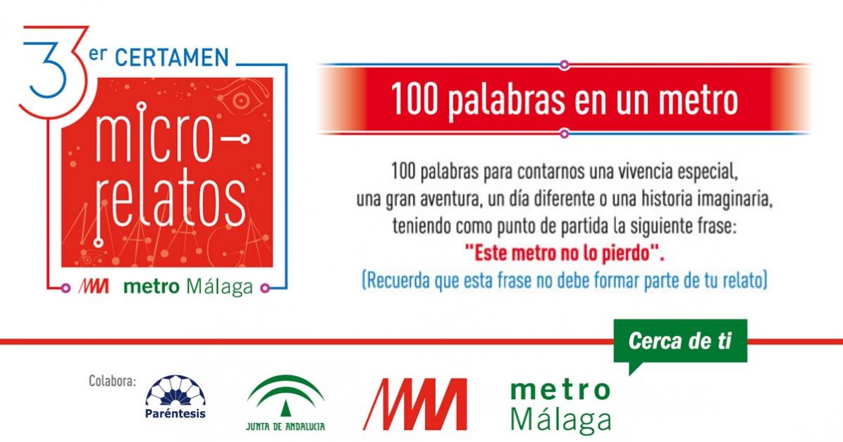 Concurso de microrrelatos 100 palabras en un metro 3